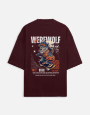 Werewolf Unisex Oversized Tee - Image 4