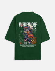 Werewolf Unisex Oversized Tee - Image 3