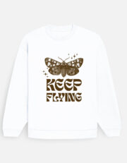 KEEP FLYING Unisex Oversized Sweatshirt