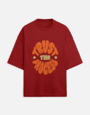 Trust the process Unisex Oversized Tee - Image 5