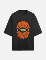 Trust the process Unisex Oversized Tee - Image 2