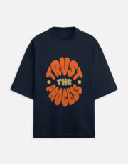 Trust the process Unisex Oversized Tee - Image 3