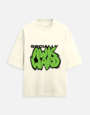 Socially awkward Unisex Oversized Tee